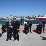 ΟΛΠ Α.Ε.: Yλοποίηση δωρεάς έξι (6) μοτοσυκλετών προς το Λιμενικό Σώμα
