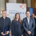 O Μώραλης στην εκδήλωση για την έναρξη του προγράμματος «Όλοι Digital»