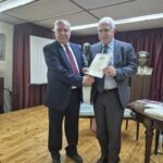 Βράβευση του Γιώργου Τσούκαλη από την Ένωση Ελλήνων Λογοτεχνών