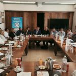 Συνάντηση Μώραλη με το Διοικητικό Συμβούλιο του Εμπορικού Συλλόγου Πειραιώς