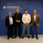 Συνάντηση  Γιάννη Μώραλη  με  Θάνο Πλεύρη